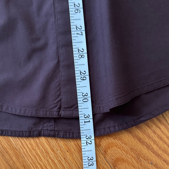 Apiece Apart Kaarina Dolman Button-Down Shirt Chocolate Plum XS - Picture 5 of 7